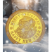 Монетка “Санта Клаус“ Merry Christmas, Наppy New Year