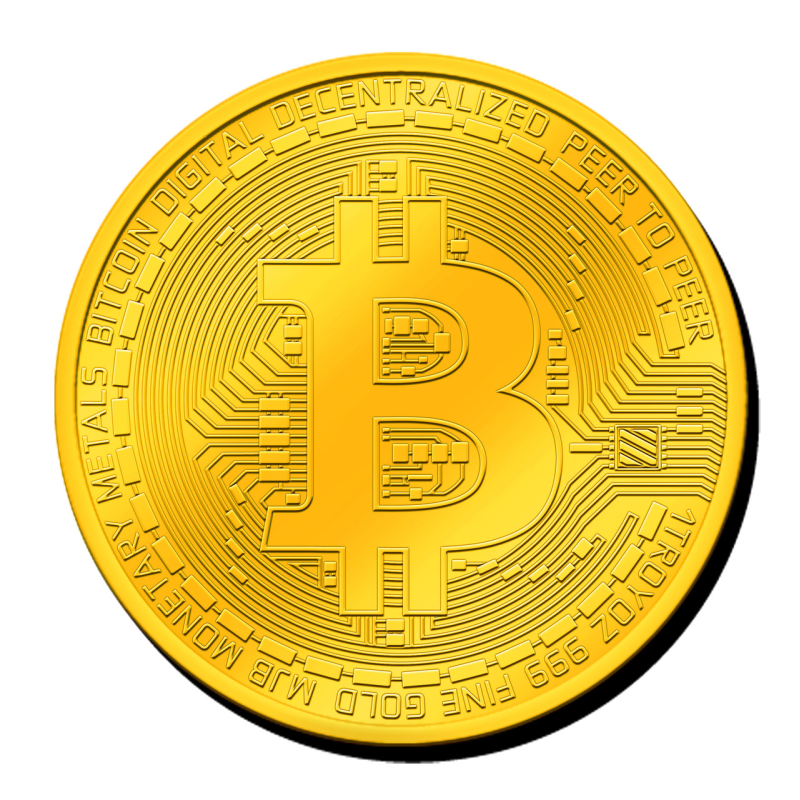 Сувенірна монетка “Біткоін“- “Bitoin“